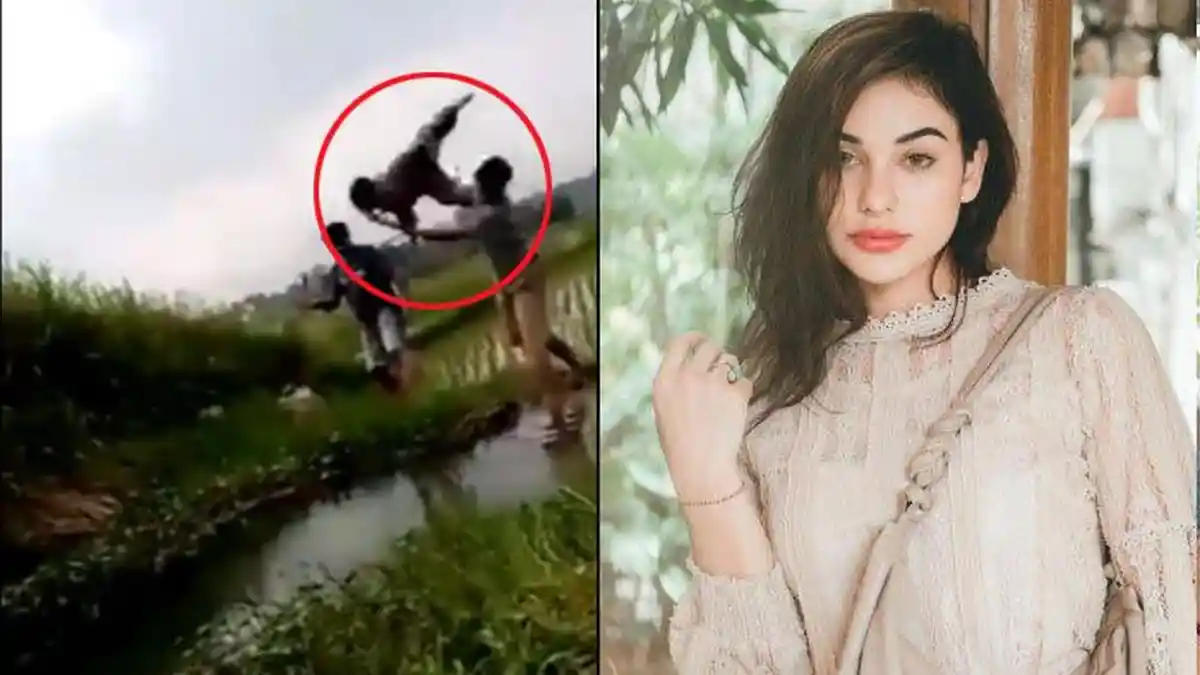 Viral Video Bocah Dilempar ke Kolam Berakhir Damai, Nora Alexandra Istri Jerinx: Lucu Banget