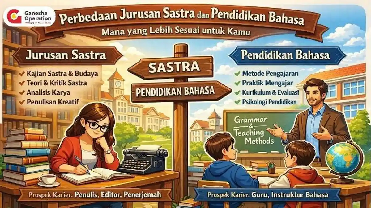 Membedah Perbedaan Jurusan Sastra dan Pendidikan Bahasa: Mana yang Lebih Sesuai untuk Kamu?