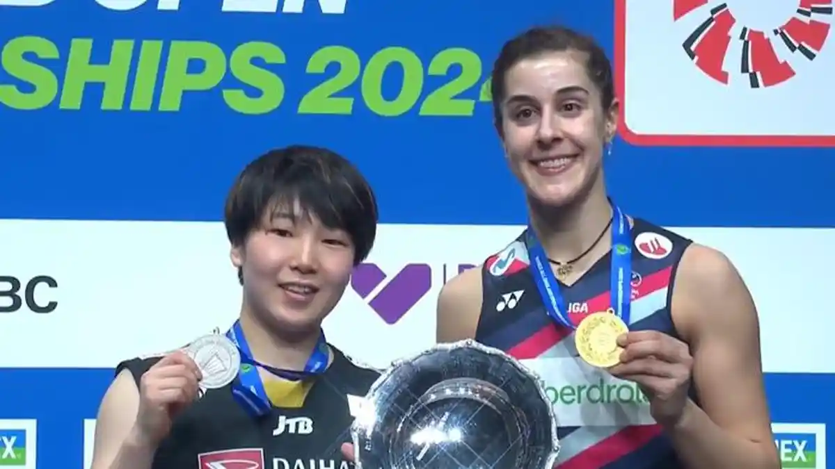 Pemain Korea Selatan dan Spanyol Juara Ganda Putri dan Tunggal Putri All England