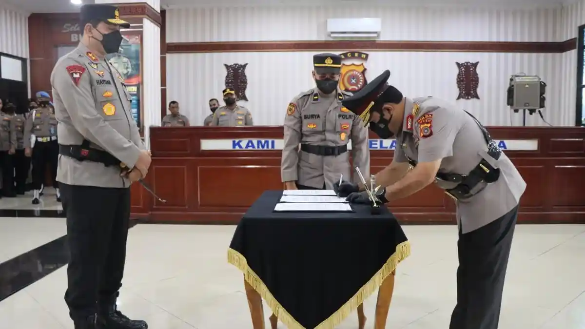 Brigjen Pol Syamsul Bahri Resmi Jabat Wakapolda Aceh