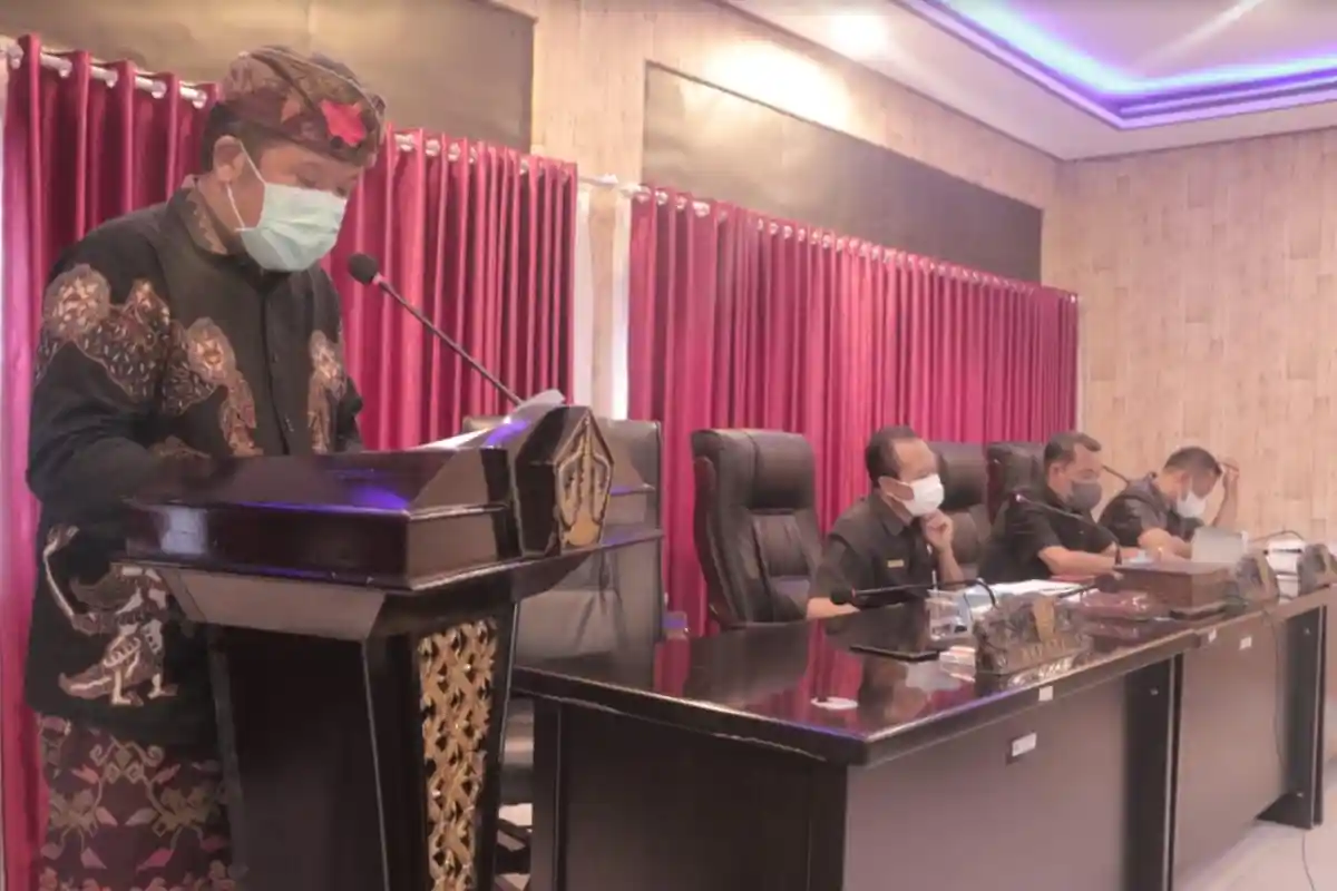 Tanggapi Pemandangan Umum Fraksi-Fraksi DPRD, Bupati Bangli Tegaskan Telah Siapkan Dana Reses