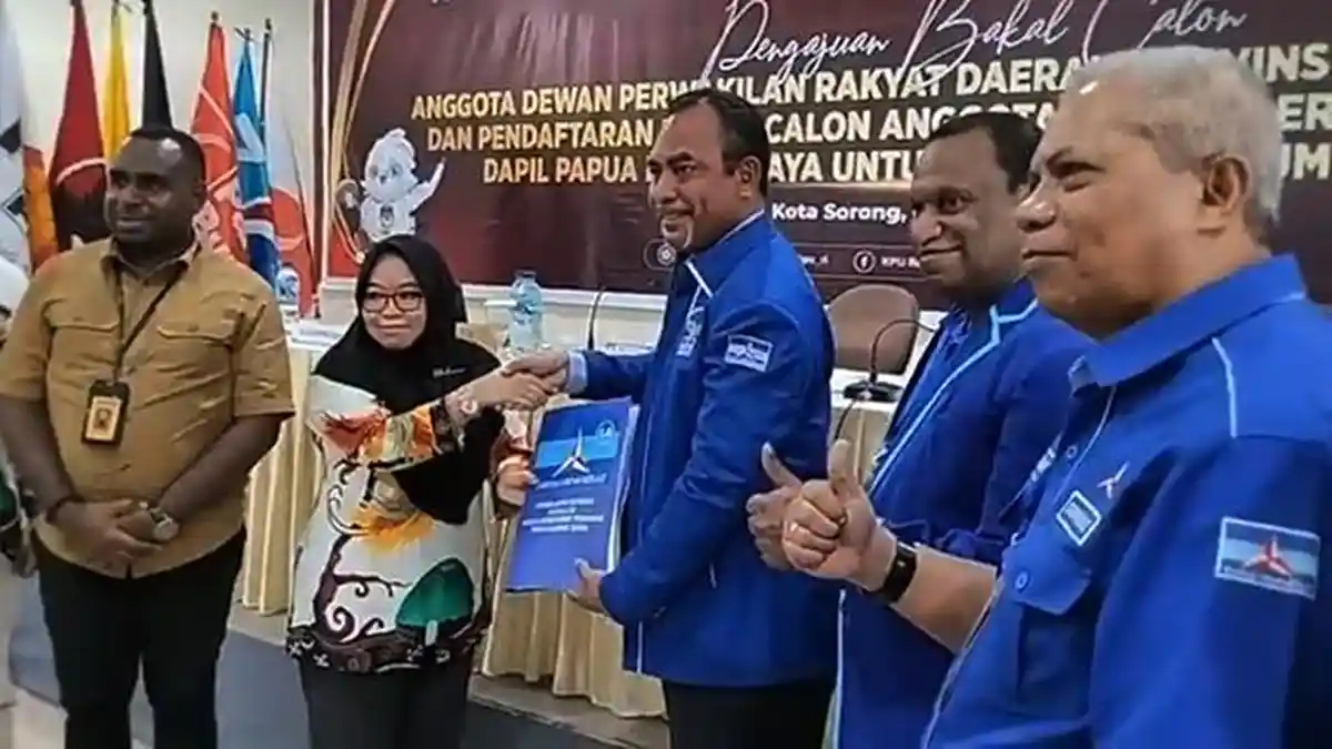 Daftar Bacaleg di Hari Terakhir, Abdul Faris Umlati Optimistis Partai Demokrat Raih Suara Maksimal