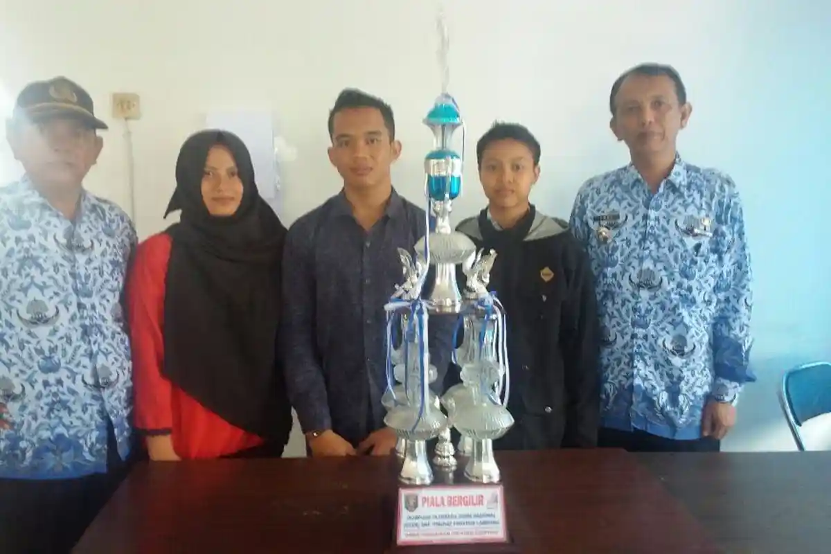 Pringsewu Jadi Juara Umum O2SN Tingkat Provinsi Lampung