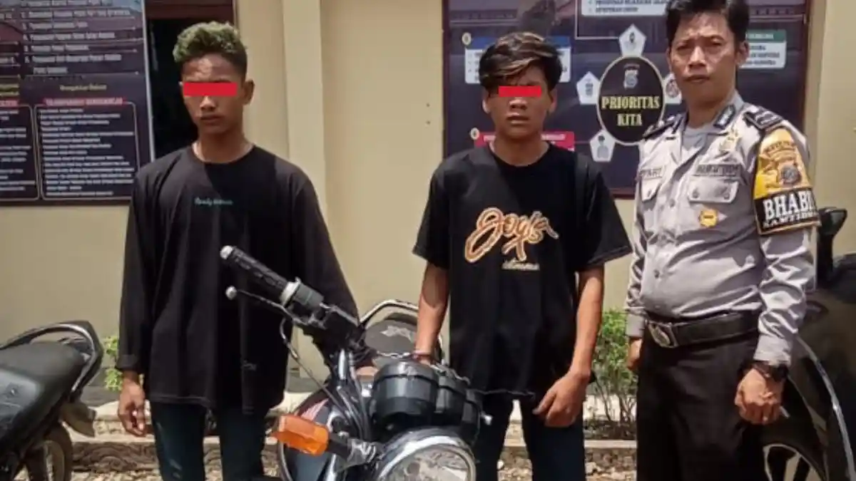 Polsek Manduamas Tangkap Pelaku Curanmor di Desa Saragih Timur