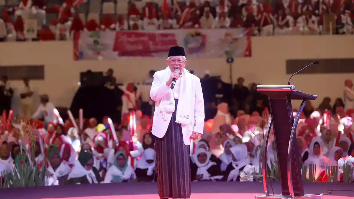 Eksklusif dengan Kiai Maruf Amin: Fit 'Gerilya' dan Setia Ditemani Istri Tercinta
