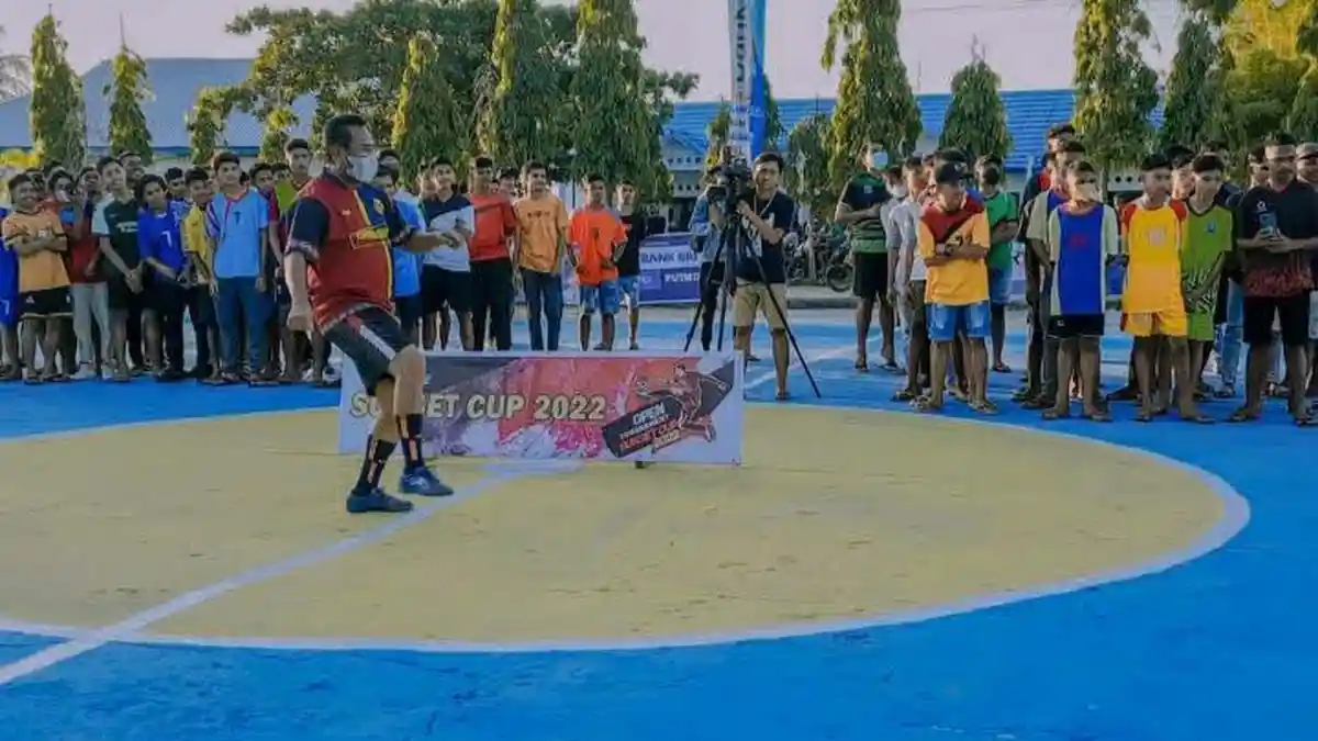 Bangun Mental Pemuda, Turnamen Futsal Sunset Cup Resmi Digelar 
