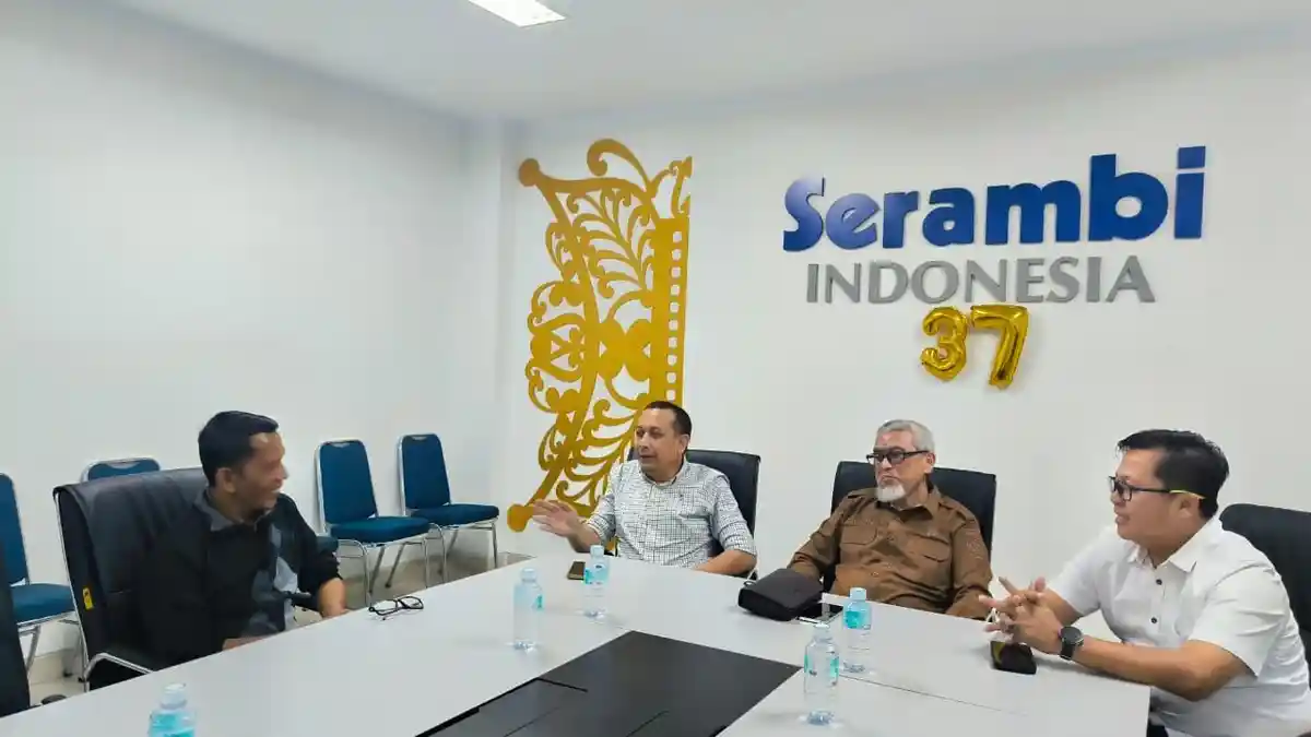Direkrut RSUD Tgk Abdullah Syafi’i Silaturahmi Ke Kantor Serambi Indonesia