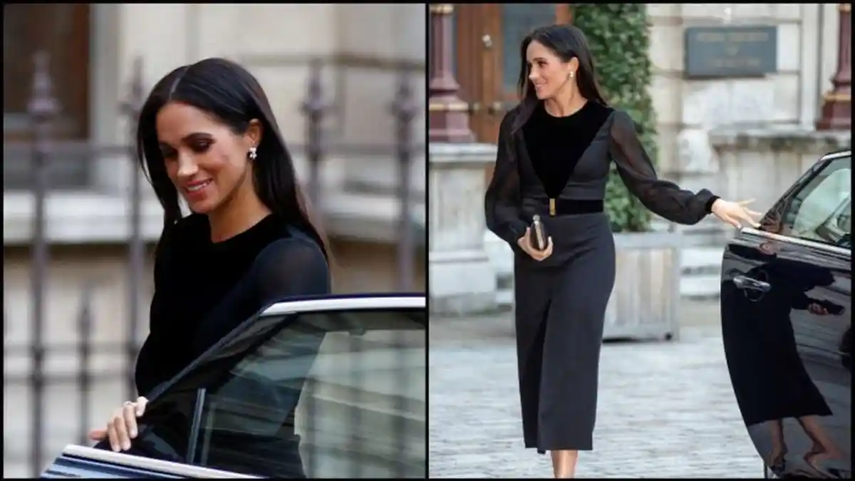 Meghan Markle Tutup Pintu Mobilnya Sendiri, Netizen Berdebat