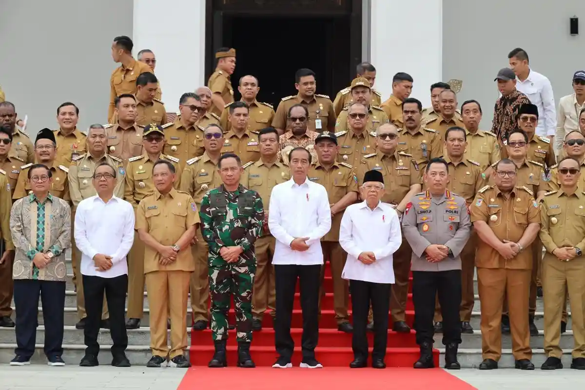 Pj Gubernur Papua Barat Daya ke IKN, Kunjungi Sumbu Kebangsaan dan Ikut Rakor Dipimpin Presiden