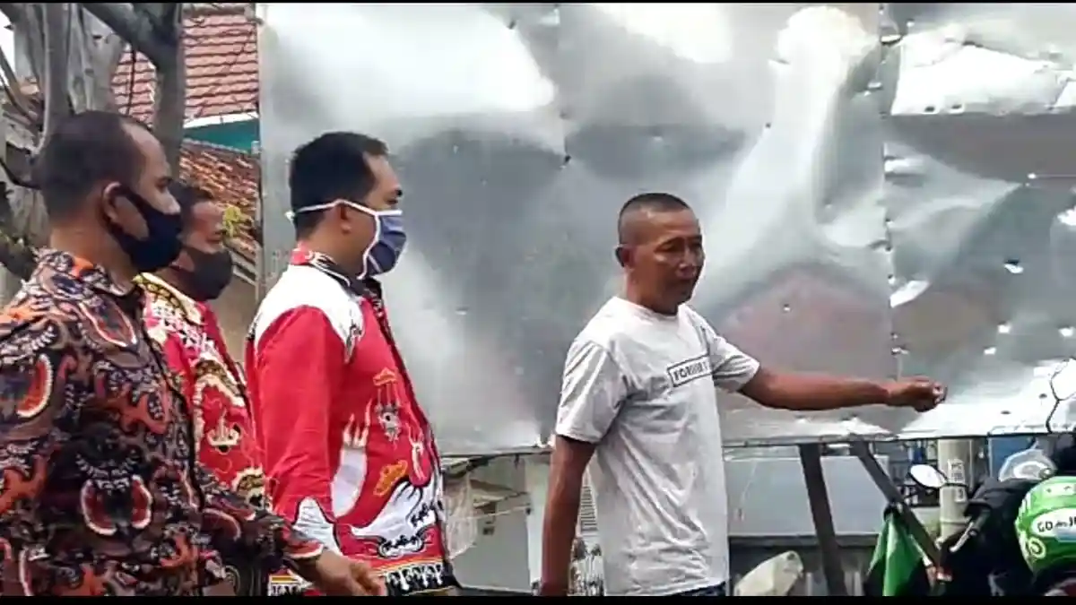 Ditegur Tak Pakai Masker, Oknum Petugas Parkir di Bandar Lampung Ajak Duel Petugas