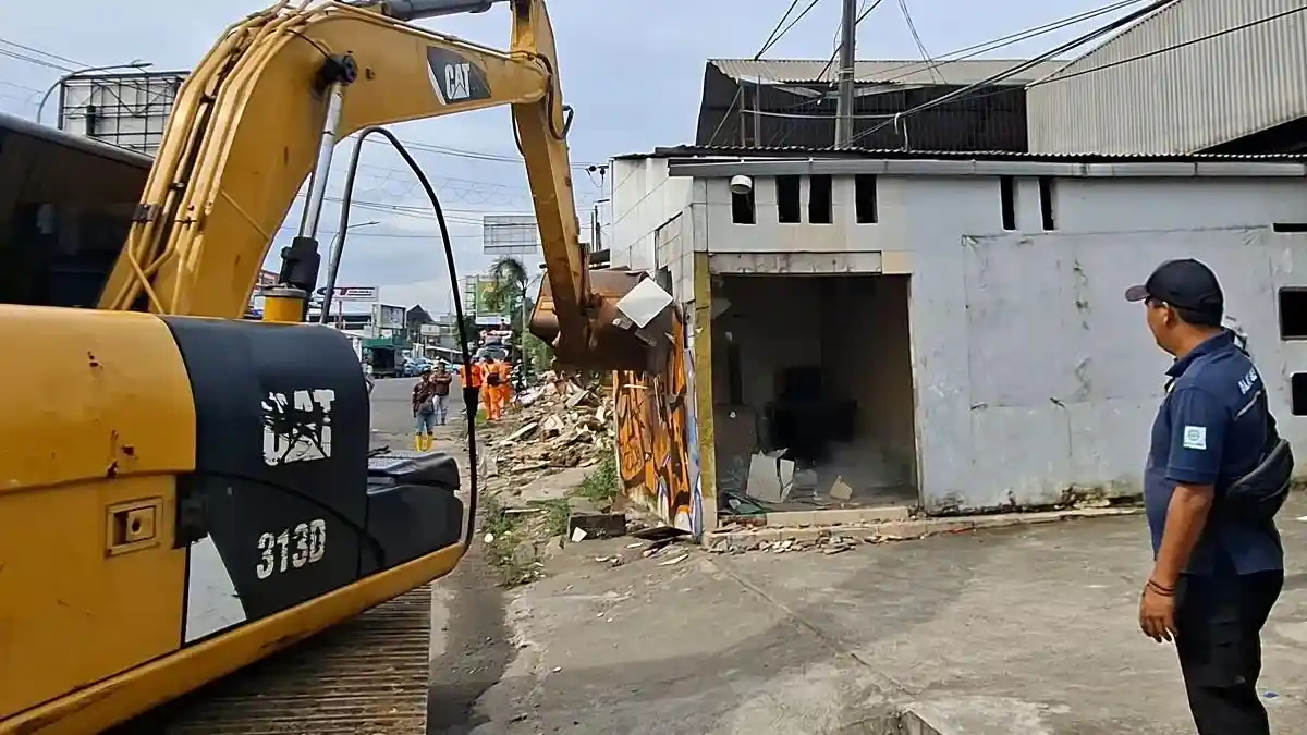 Flyover Bulak Kapal Masuk Tahap Pembebasan Lahan, Bangunan Mulai Dibongkar  - Wartakotalive.com