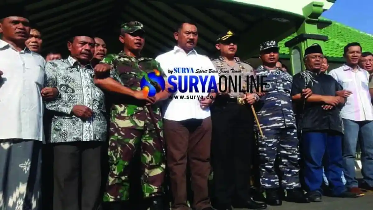 Sikapi Teror Bom di Surabaya, Forpimda Banyuwangi Kumpulkan ‎Tokoh Agama dan Perketat Ketapang