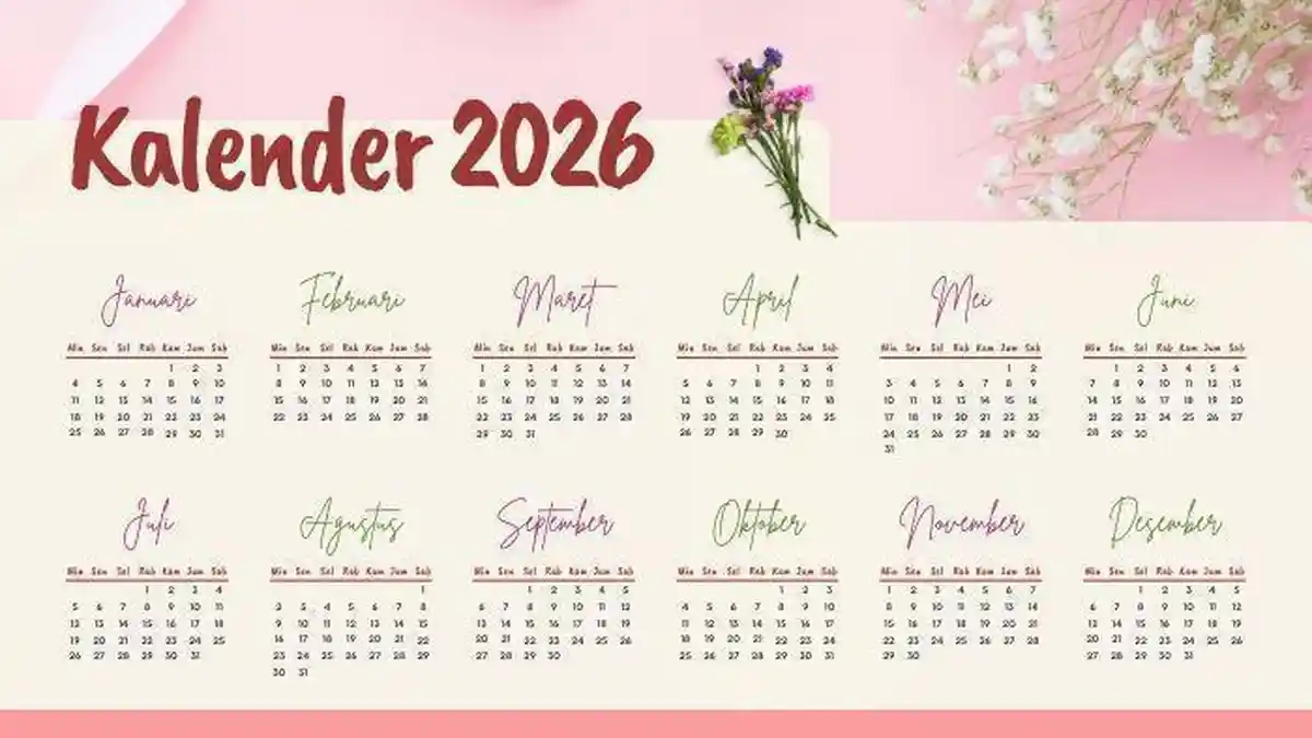 Kalender April 2026: Pasaran Weton Jawa dan Daftar Hari Besar Nasional, 21 April Memperingati Apa?