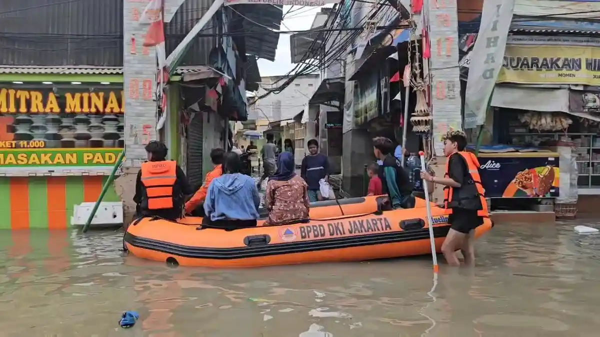 Siang Ini, 6 RT dan 2 Jalan di Jakarta Utara Terdampak Banjir Rob, Cek Daftarnya di Sini