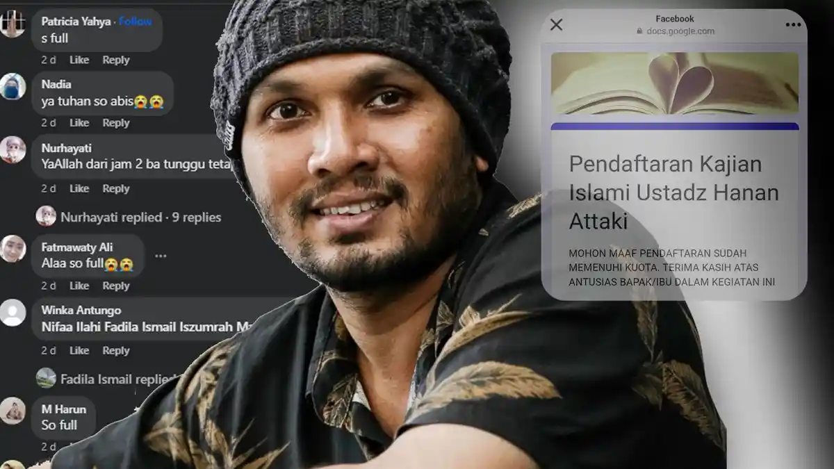 Warga Kecewa Gagal Daftar Kajian Hanan Attaki di Gorontalo, Panitia Sister Till Jannah Respon Begini