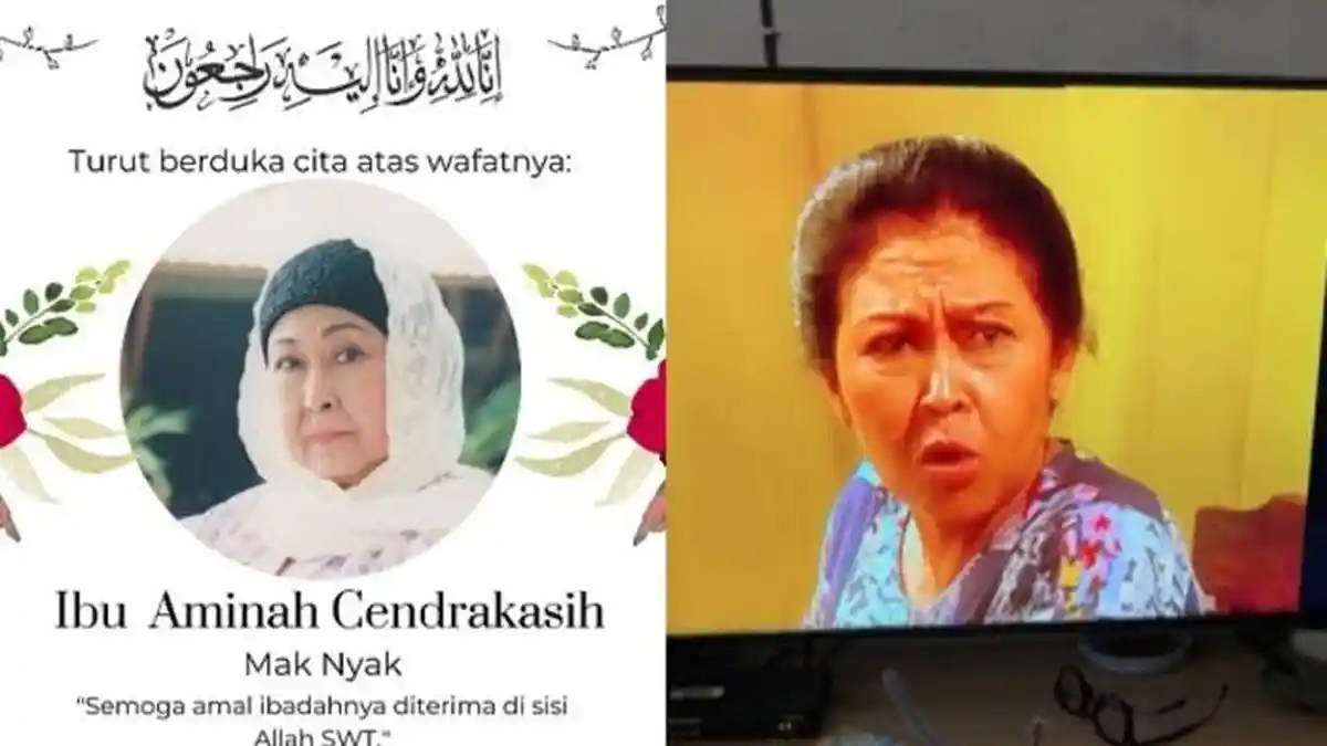 Aminah Cendrakasih Minggal Dunia, Rano Karno, Andre Taulany hingga Aiman Ricky Ucapkan Duka