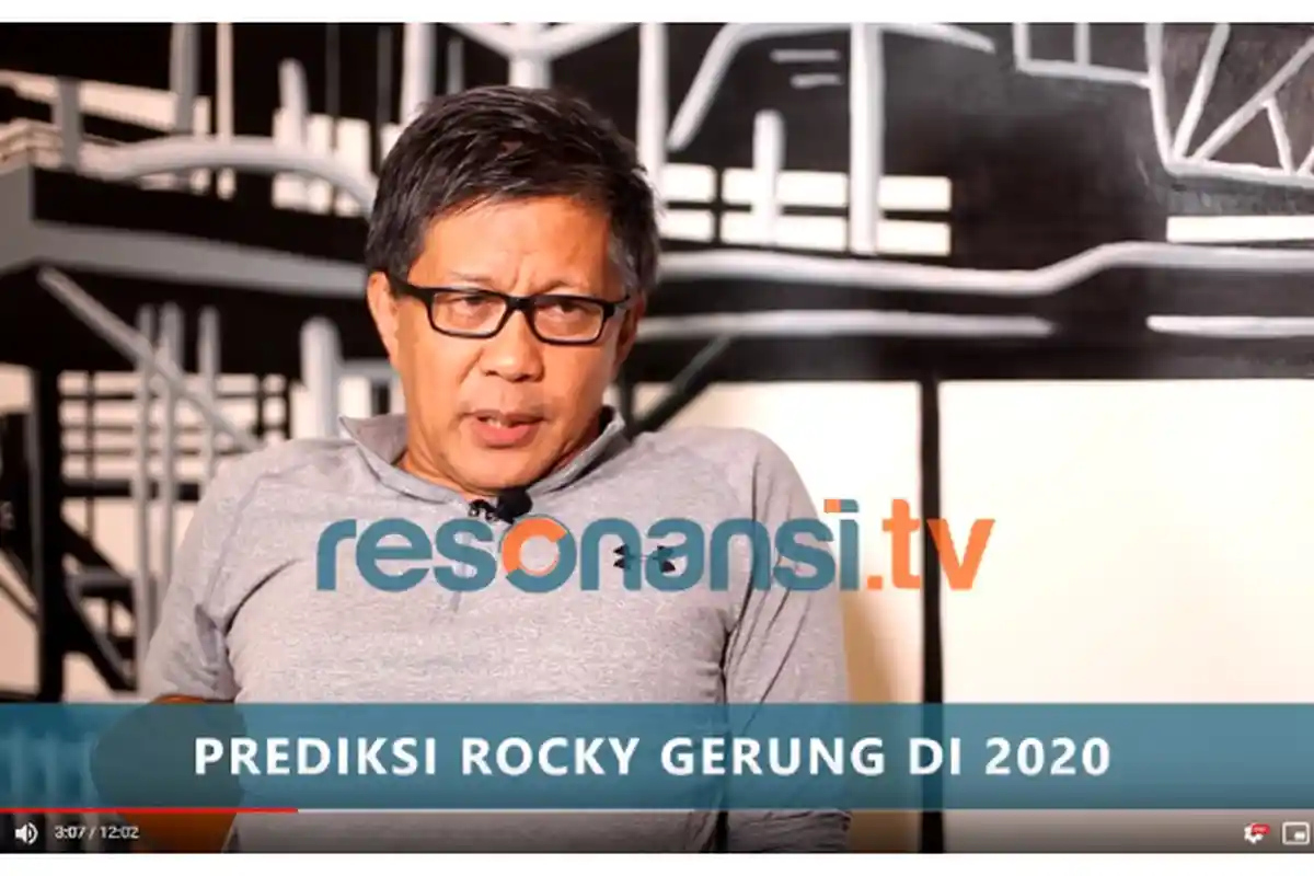 Soal Banjir Jakarta, Rocky Gerung Sebut Jokowi Ingin Salahkan Anies Baswedan dengan Lakukan Ini