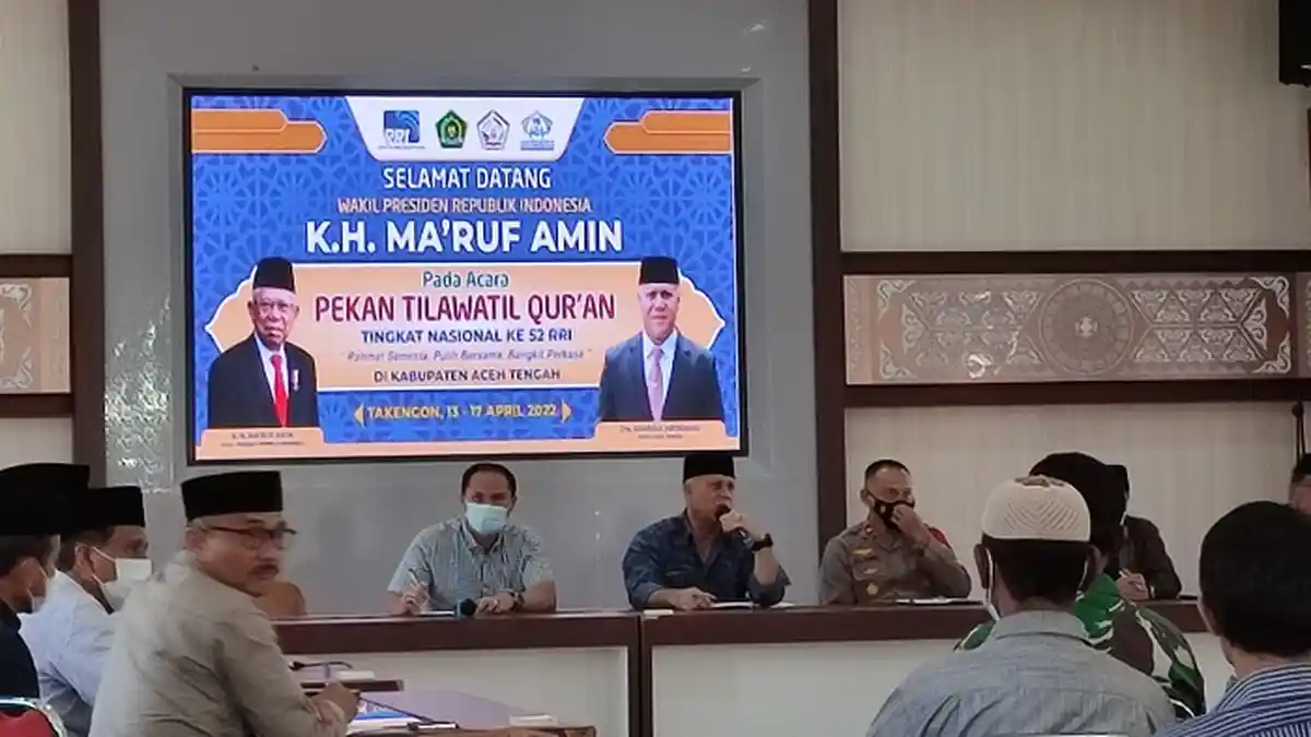 Besok, Gladi Bersih PTQ RRI Tingkat Nasional di Takengon