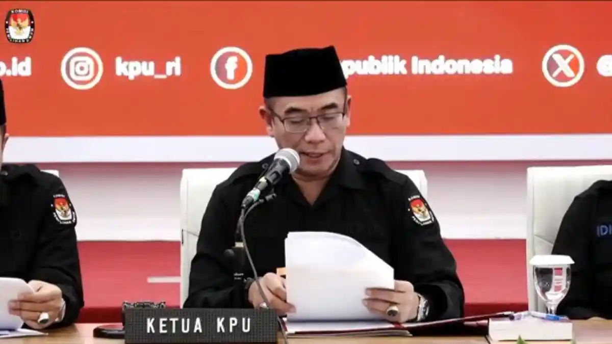 Ketua KPU Kembali Ditegur Hakim MK saat Sidang PHPU: Pak Hasyim Tidur?
