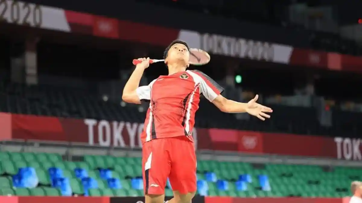 Hasil Badminton Olimpiade Tokyo 2020: Kalahkan Wakil Jepang, Anthony Ginting ke Perempatfinal