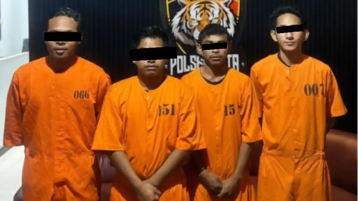 PASUTRI Dikeroyok dan Dihajar Pakai Batu di Simpang Dewa Ruci Kuta, 4 Pelaku Ditangkap