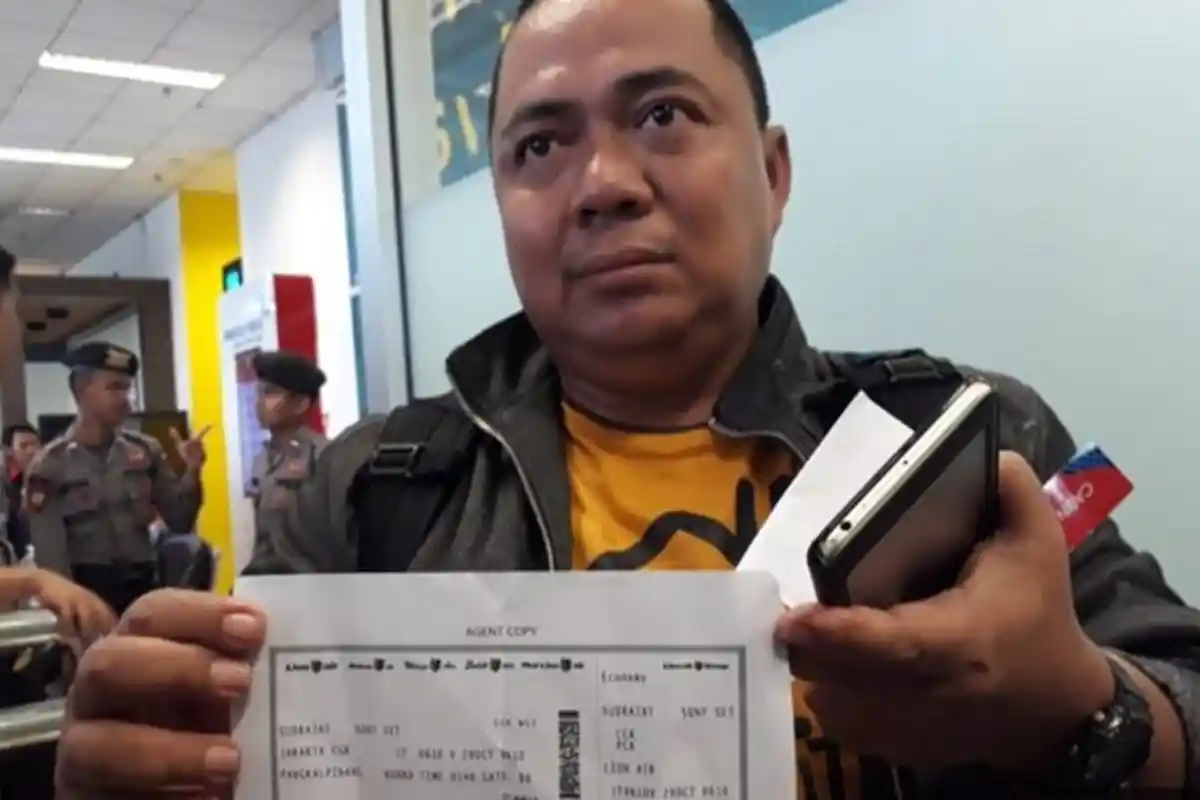 Cerita Sony Setiawan, Penumpang Lion Air JT 610 Tak Jadi Berangkat, Batal Terbang karena Macet