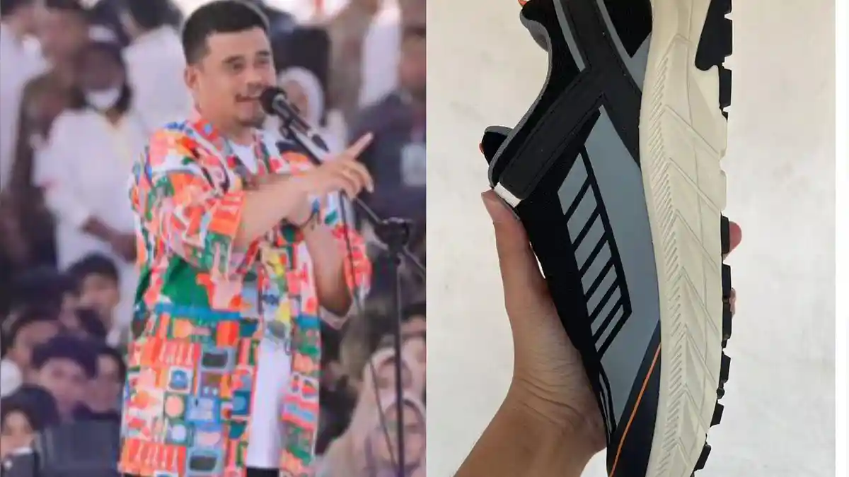 PENAMPAKAN Sepatu Hasil Desain Wali Kota Bobby Nasution, Dukung Anak Muda dan Pelaku Kreatif