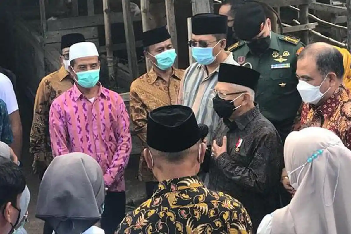 Kata Wapres Ma'ruf Amin Soal Perbedaan Waktu Idul Adha 1443 H Pemerintah dan Muhammadiyah