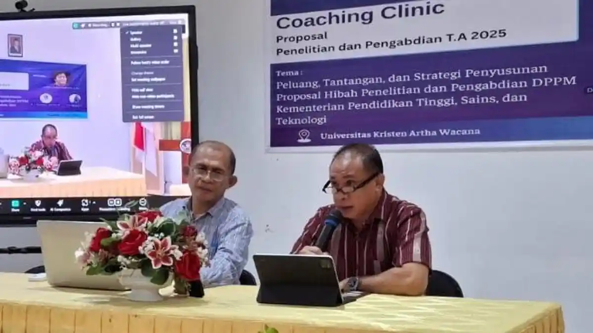 Rektor UKAW Buka Coaching Clinic Proposal Penelitian dan Pengabdian Tahun Anggaran 2025