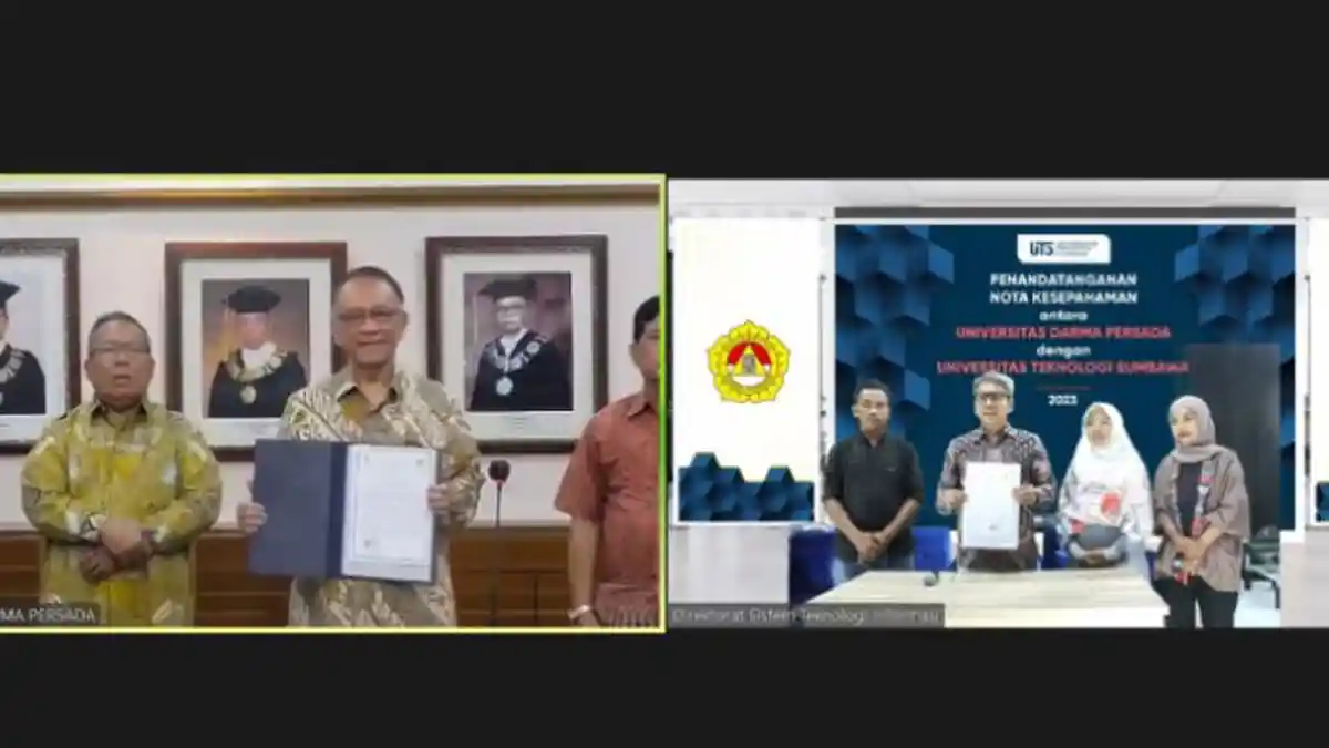 UTS Teken MoU dengan Universitas Darma Persada Jakarta