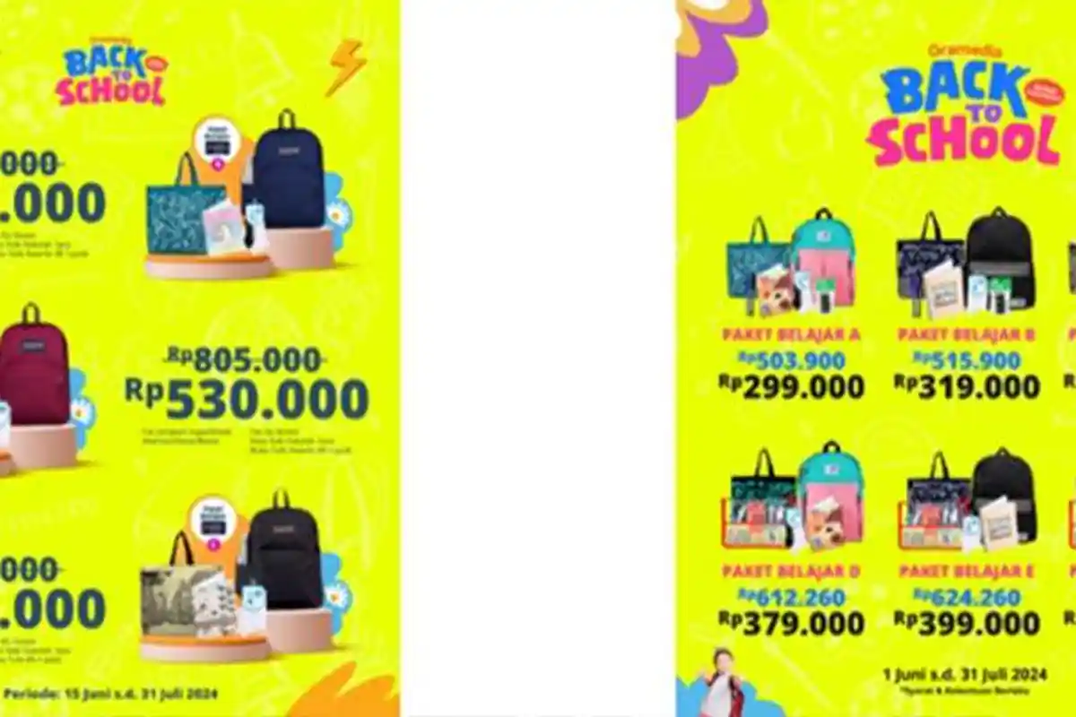 Menyambut Tahun Ajaran Baru 2024, Gramedia Promo Paket Belajar Hemat dan Berkualitas