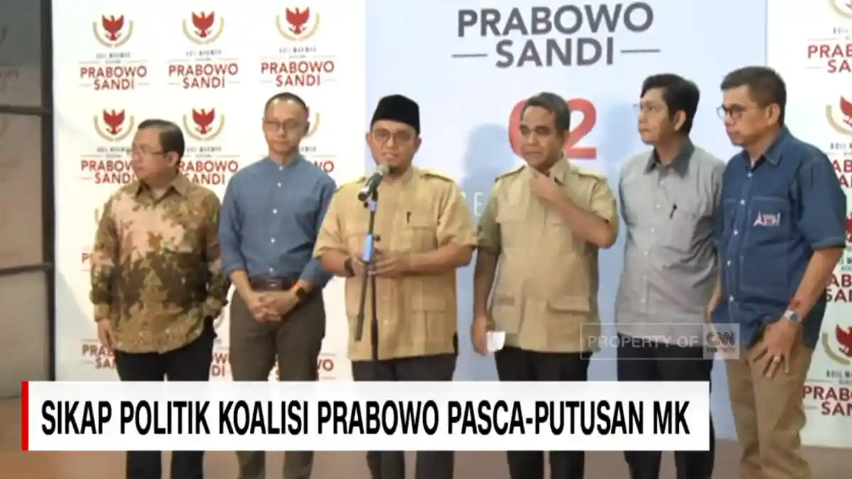 Dua Jam Pembahasan! Koalisi Indonesia Adil dan Makmur Resmi Dibubarkan Prabowo di Kertanegara