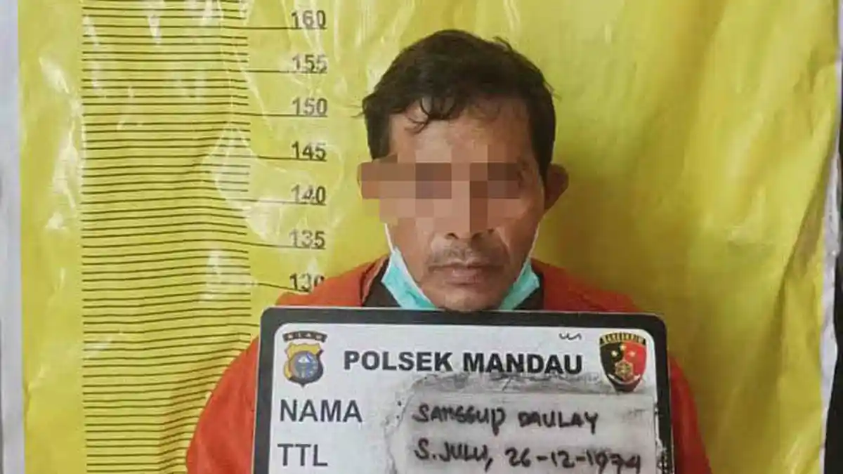 Dada dan Bagian Sensitif Gadis Cilik Diraba Guru Cabul di Bengkalis,Orangtua Berang Polisi Bertindak