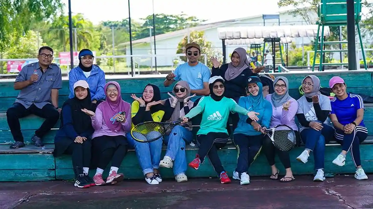 Pererat Silaturahmi Pecinta Tenis di Kalbar, DTC Tenis Tournament Digelar