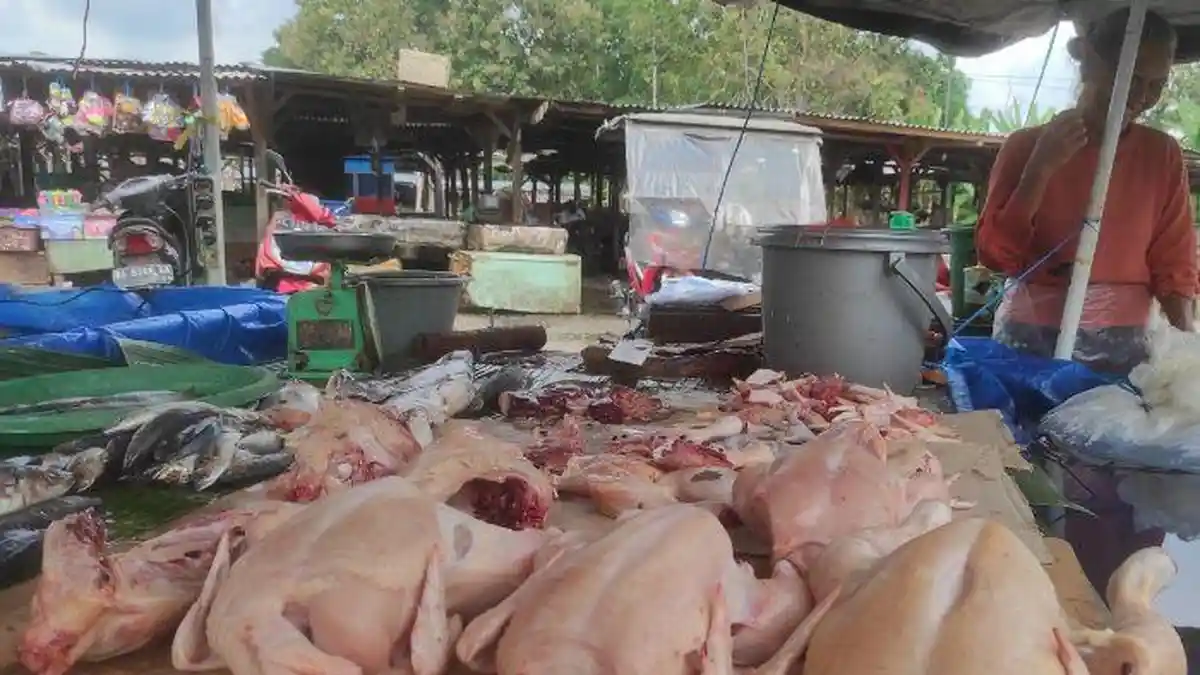 Daftar Harga Sembako di Palembang 21 Januari 2026, Daging Ayam Rp 39.667 per Kilo