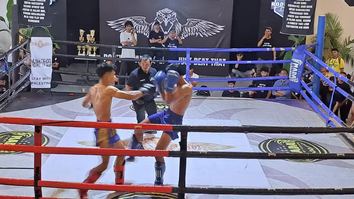 Adrenalin Pemuda Bandung Terpacu di Arena Sportif Albatros Fighting Session