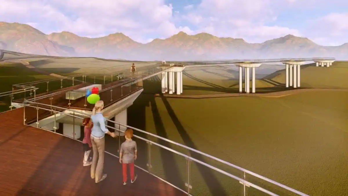 Sebentar Lagi Wisatawan Bisa Nikmati Jembatan Kaca di Kemuning Karanganyar: Kemuning Sky Hills