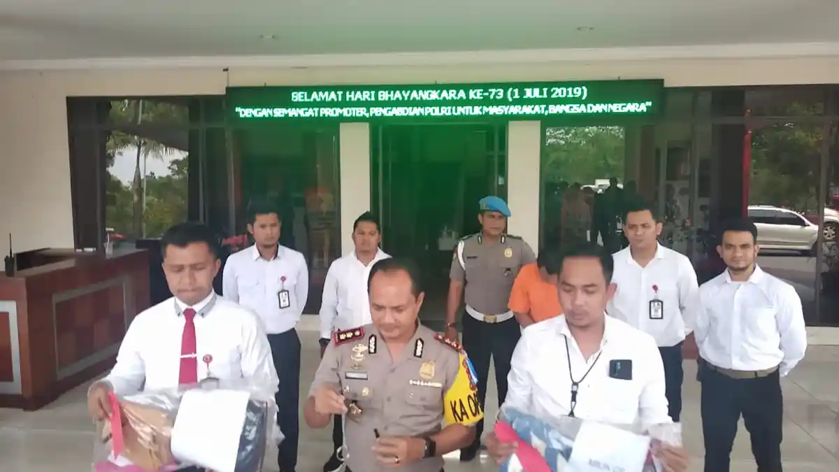 Kapolresta Barelang Degree The Ekspose of Obscene Teacher Case, Here's The confession of Suspects