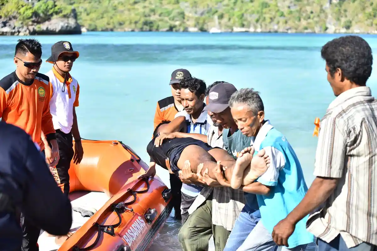 Lanal Pulau Rote Latih Kesiapsiagaan dan Evakuasi Mandiri Hadapi Badai Siklon Tropis