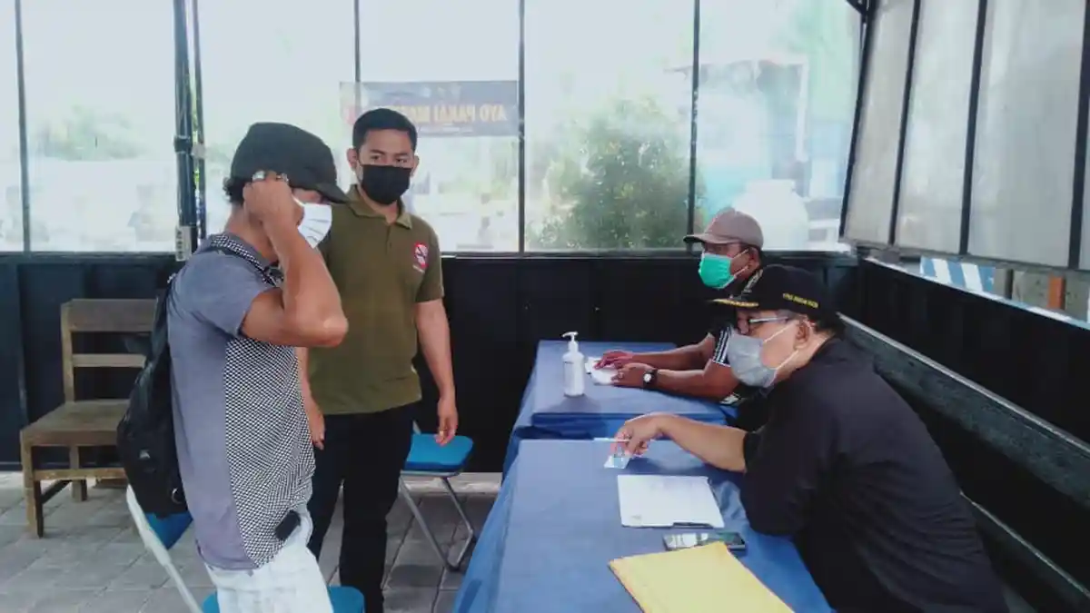 PPKM Darurat Hari Pertama di Denpasar Bali, 5 Pelanggar Masker Terjaring