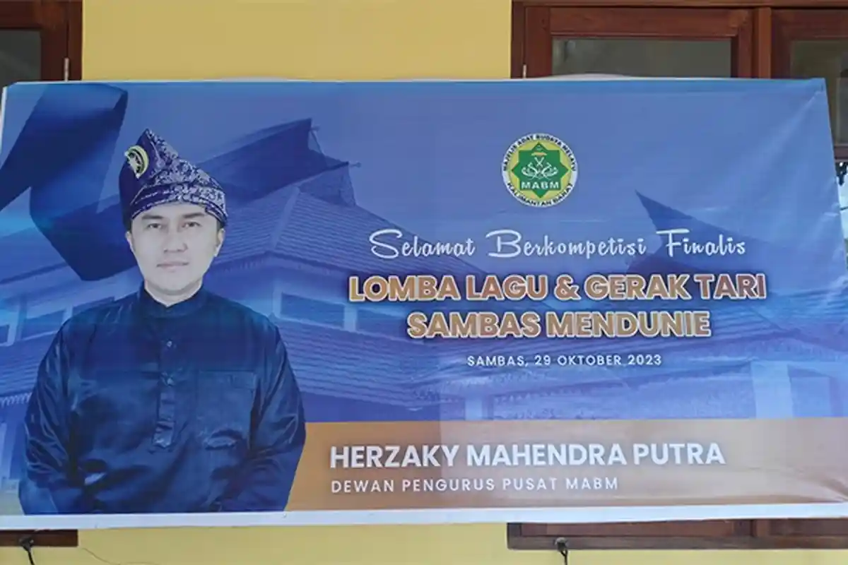 Herzaky Dukung Lomba Lagu dan Gerak Tari Sambas MenDunie