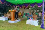 Personel Polsek Mempawah Hulu Hadiri Pelepasan Siswa-Siswi Kelas XII SMA Negeri 1 Mempawah Hulu