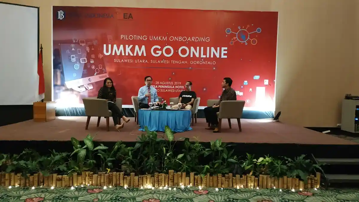 BI Sulut Dorong UMKM Go Online, Arbonas: Jangan Jadi UMKM Kolonial