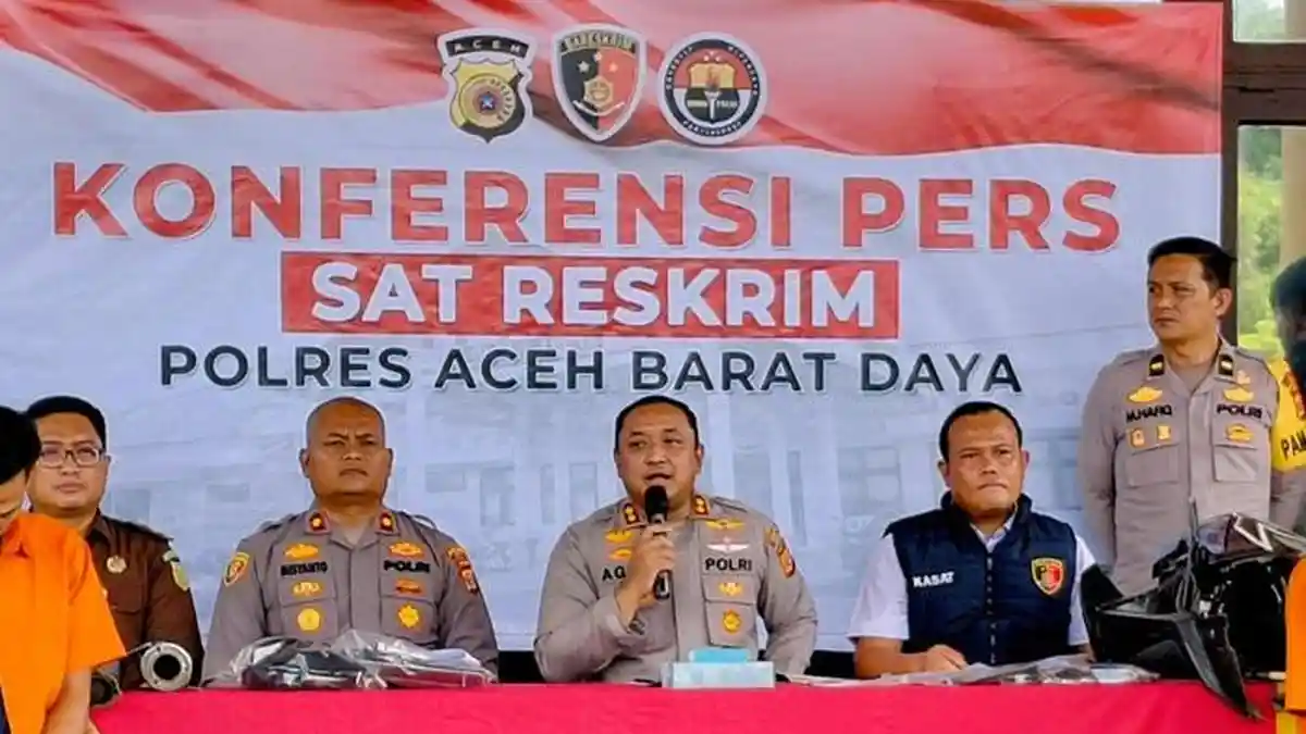 Sindikat Curanmor di Abdya Gunakan Uang Hasil Penjualan untuk Judi Online