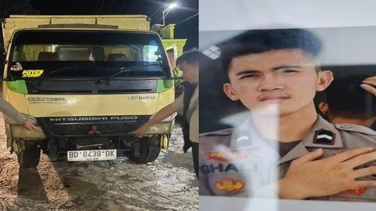 Pesan Terakhir Bripda Ghalidzan yang Tewas Kecelakaan, Sempat Pulang ...