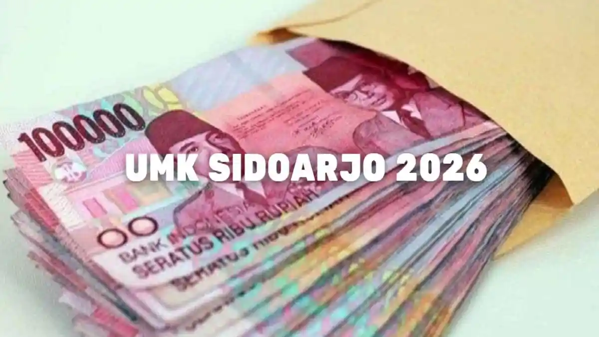 UMK Kabupaten Sidoarjo 2026 Naik 5-10 Persen per 1 Januari 2026, Berikut Simulasi Upah Baru Sidoarjo