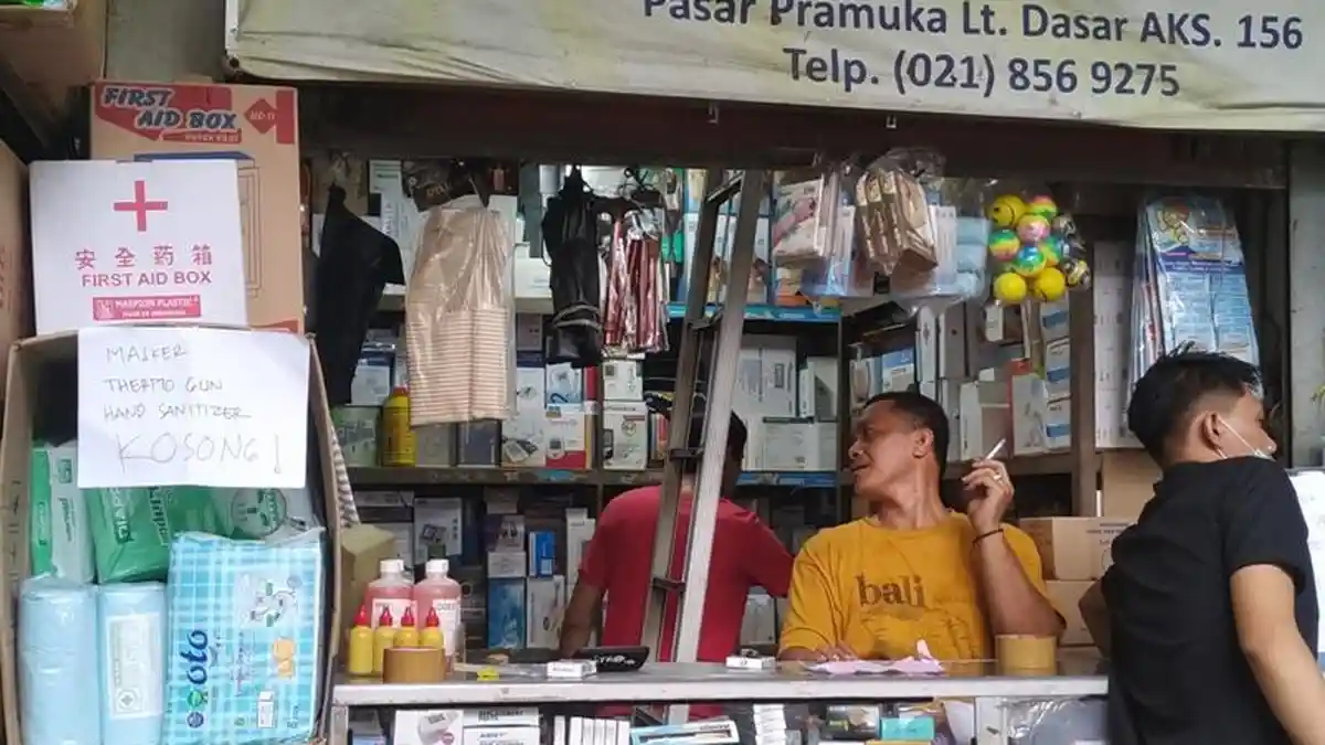 Termometer Dahi Menjadi Barang yang Paling Dicari di Pasar Pramuka