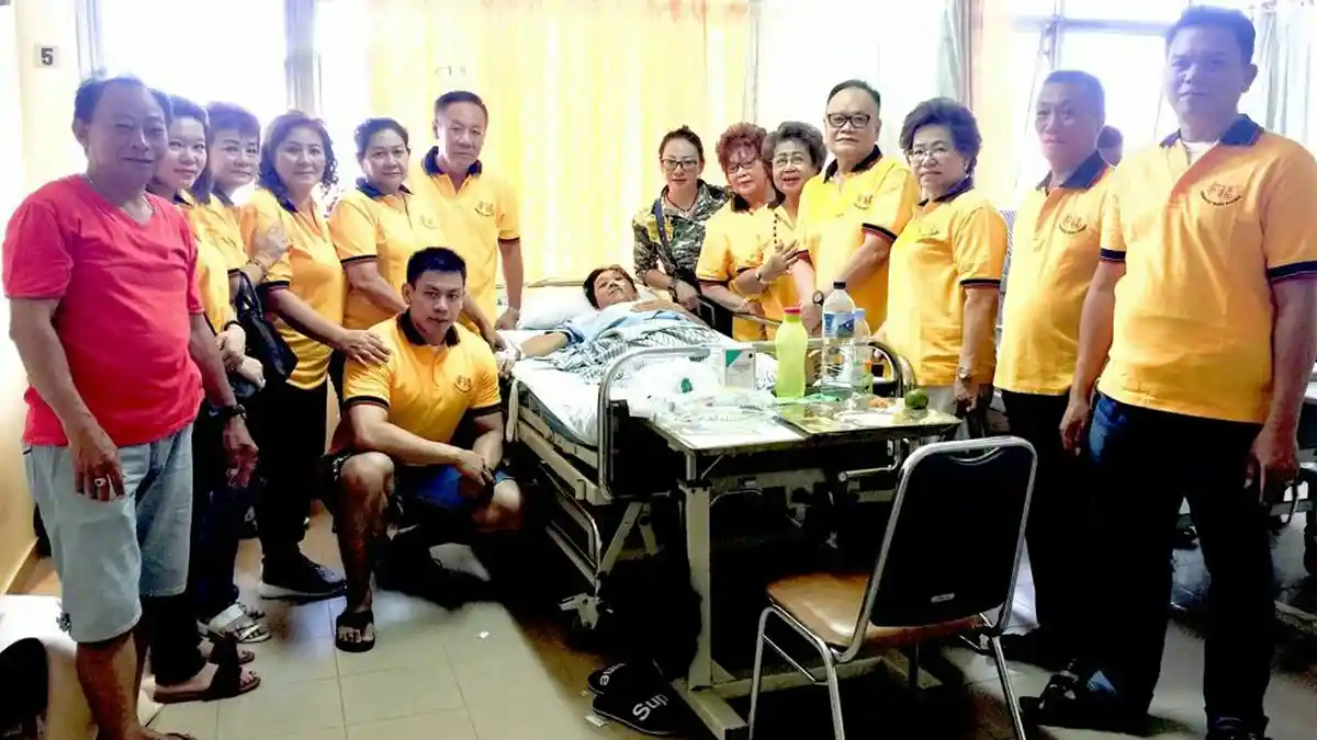 Komunitas Xing Fu Bantu Penderita Tumor Usus