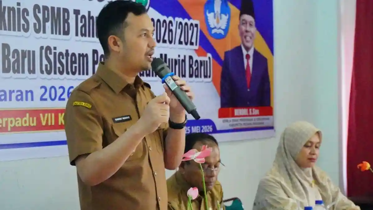 SPMB Padang Pariaman 2026 Pakai Sipena Baru, Wabup Tegaskan Tak Ada Titipan dan Pungli
