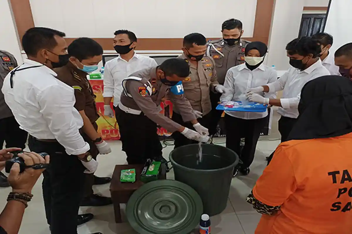 Begini Pengakuan Kurir Narkoba yang Mengantar Sabu Seberat 1,13 Kg, Diupah Rp. 10 Juta